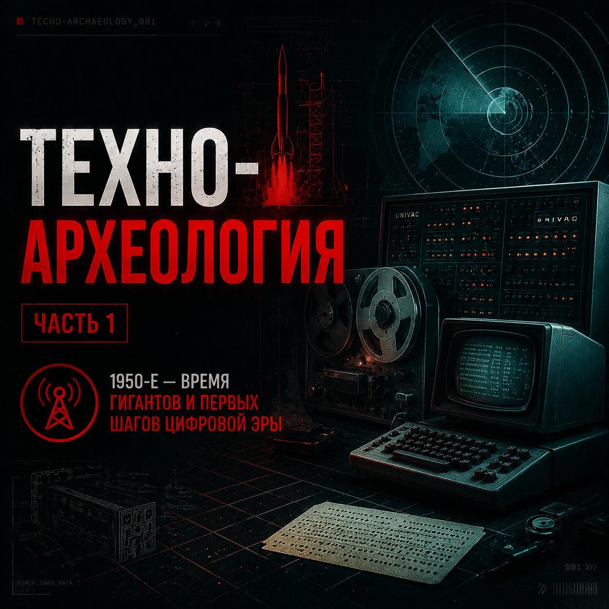 Обложка серии Техно-археология